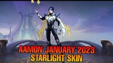 January 2023 Starlight Skin Aamon | No MORE STARLIGHT SKIN CHOICES 😭 | MLBB