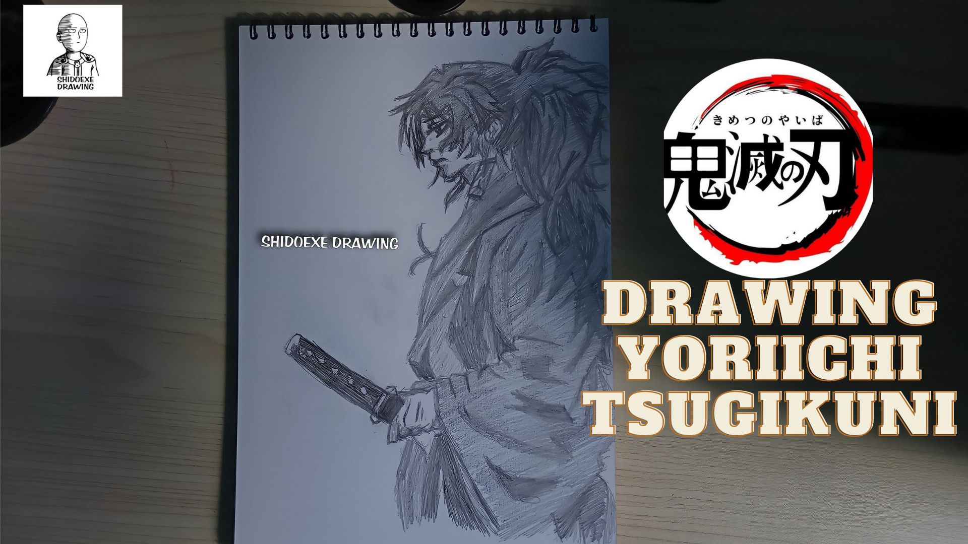 DRAWING YORIICHI Tsugikuni - Demon Slayer ( Kimetsu no Yaiba ) 