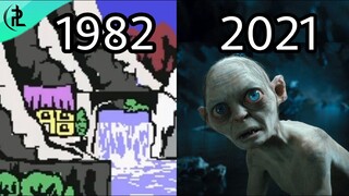 The Lord Of The Rings Game Evolution [1982-2021]
