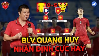 BLV Quang Huy: “ Ông Park Sử Dụng Đội Hình 2 Đấu Lào, Có Bất Ngờ Ở Cuối Trận”