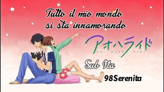 Ao Haru Ride - Sekai wa koi ni ochiteiru Sub Ita