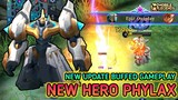 Phylax Mobile Legends , New Hero Phylax Buffed Gameplay - Mobile Legends Bang Bang