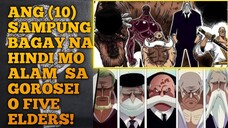 ANG 10 SAMPUNG BAGAY NA HINDI MO ALAM SA GOROSEI O FIVE ELDERS! | ONE PIECE