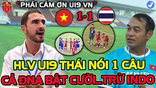 Vừa Vào Bán Kết, HLV U19 Thái Lan Nói 1 Câu Về U19 Việt Nam Khiến Cả ĐNA Bật Cười