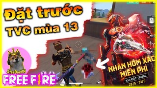 (Free Fire) Test quà đặt trước TVC mùa 13 - Ngày Phán Xét | StarBoyVN