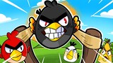 ATHOS VIROU ANGRY BIRDS NO MINECRAFT