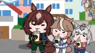 『 Uma Musume: Pretty Derby Raccoon Animation 』 Teibo who actively reconciles with Xiaoxiaoli and Sir