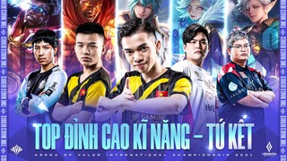 TOP ĐỈNH CAO KĨ NĂNG TỨ KẾT: GỌI TÊN MARIS, HAN | TOPPLAYS AIC 2021