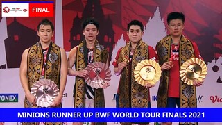 Kevin Sanjaya/Marcus Gideon Runner Up BWF World Tour Finals 2021 Usai Dikalahkan Hoki/Kobayashi Live