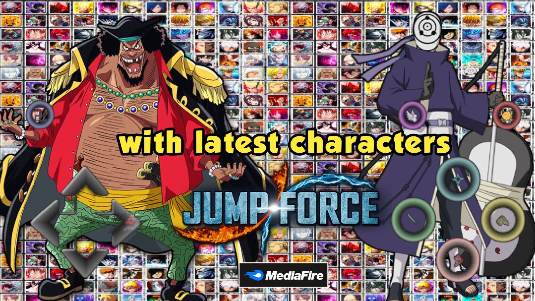 RELEASE‼️ JUMP FORCE MUGEN APK V.8 Full Character 