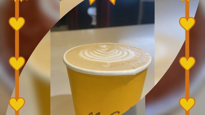 latte art from mc cafe barista#ofw
