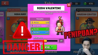 PENIPUAN Gacha Roda VALENTINE di Hari Valentine - Stumble Guys Indonesia