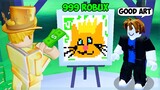 Donating Robux to Starving Artists In Roblox