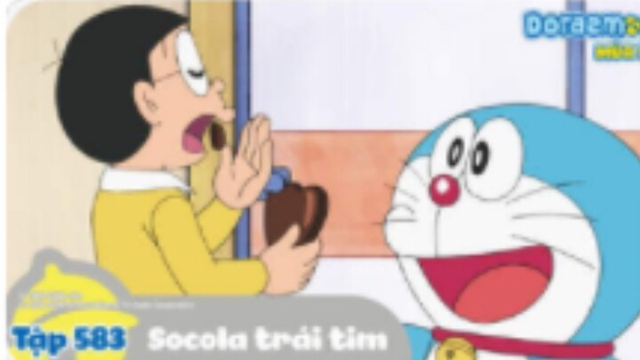 Doraemon S12 - Tập 11 Socola Trái Tim