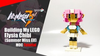 LEGO Honkai Impact 3rd Elysia (Summer Miss Elf) Chibi MOC Tutorial | Somchai Ud