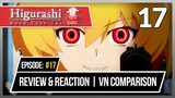 Higurashi Gou: Episode 17 | Review, Reaction & VN Comparison! -The Culprit?!?