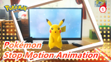 [Pokémon] Stop Motion Animation/The Protagonist Who Uses Pokémon Balls to Practice Pitching_1