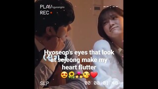 #Business proposal #Ahnhyoseop #Kimsejeong #fluttering eyes 😍