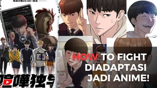 WEBTOON HOW TO FIGHT DAPAT ADAPTASI JADI ANIME + BULAN RILISNYA! | Bahas How To Fight Kenka Dokugaku