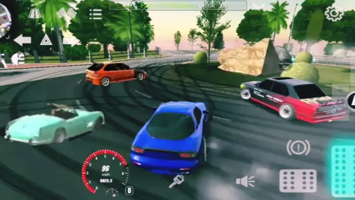 Drift Battle Di Car Parking Multiplayer Malaysia