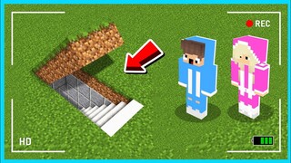 MIPAN & ZUZUZU Buat Ruangan Super Rahasia Di Bawah Tanah Di Minecraft! DAN SANGAT AMAN DARI BENCANA