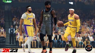 LAKERS VS NETS | ULTRA HIGH GRAPHICS GAMEPLAY HIGHLIGHTS | NBA 2K14 TO NBA 2K23 FULL MOD ON ANDROID