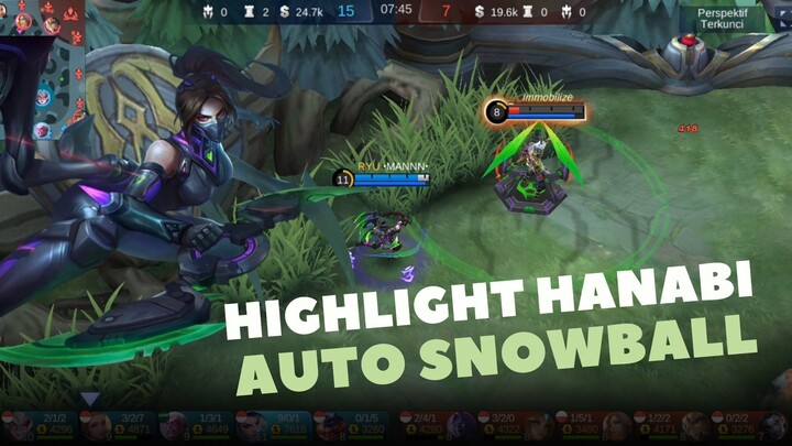 HANABI OP CUY | HIGHLIGHT HANABI | Mobile Legends Bang Bang