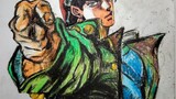 [Crayons] Can children draw JO Taro with crayons? ! Open JOJO with crayon