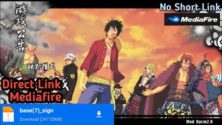 Game Naruto Senki Mod One Piece Edition By Bycm 2.0 Download