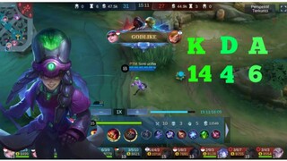 Jungler Harley venom memburu musuh |MLBB Mobile Legend