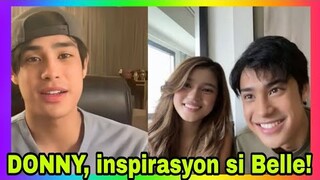 Donny Pangilinan Inamin inspirasyon si Belle Mariano sa movie na GG (Good Game)...