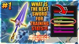 Best Sword For Training Stats in A One Piece Game Part 1