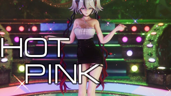 Tsubaki Short Skirt- HOT PINK