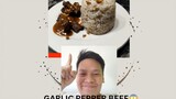 Garlic pepper beef ala jollibee
