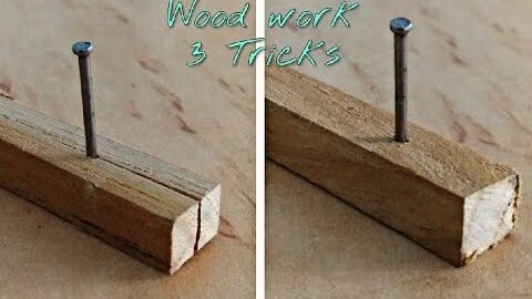 3 wood working tricks and tips.....