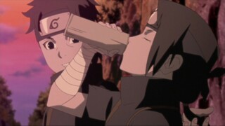 [Zhi Itachi] Shisui really likes to play with Itachi's hair.