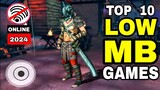 TOP 10 LOW MB GAMES for Android iOS to play in 2024 | Still worth to play game Mobile 2024