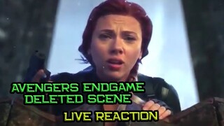 Deleted Scene Black Widow dan Hawkeye di Vormir Reaction -  Avengers Endgame Live Reaction