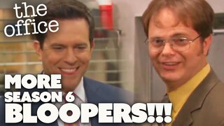 MORE Season 6 BLOOPERS | The Office US | Comedy Bites