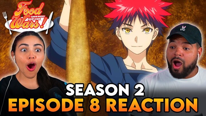 PREPARING FOR THE FINAL! | Food Wars S2 Episode 8 Reaction
