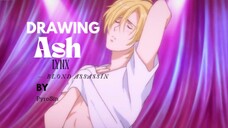 Drawing Ash Lynx - Banana Fish 🍌🐟