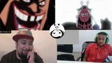 Luffy talks to black beard in dressrosa reaction mashup - one piece