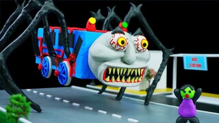 Làm Tàu THOMAS.EXE Trong BUS EATER Bằng Đất Sét