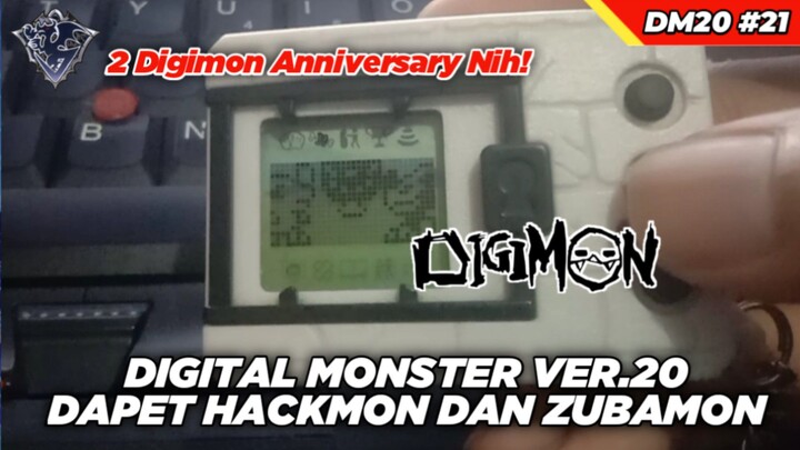 Digital Monster Ver.20 #21 Dapet Zubamon Dan Hackmon! Digimon Anniversary Nih Ges!