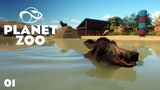 Getting Started in Franchise Mode - Planet Zoo - Khaba Zoo 01