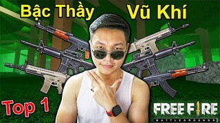 SĂN TOP 1 BẬC THẦY VŨ KHÍ TRONG FREE FIRE