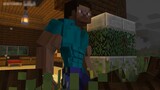 [Minecraft animation] You can't rest now, there are monsters wandering around
