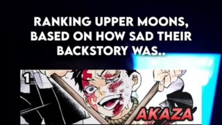 RANKING UPPER MOONS BASED ON HOW SAD THEIR BACKSTORY WAS...