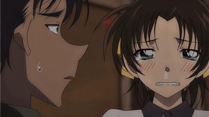 Hero Heiji saves Mei and knocks down Kazuha. Kazuha’s crying scene is so cute