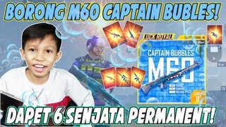 BORONG CAPTAIN BUBLES! HOKI BANGET LANGSUNG DAPET 6 SENJATA PERMANENT COY! - GARENA FREE FIRE